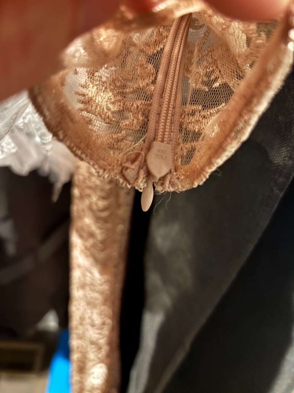 NWT Mac Duggal 11217 Nude Illusion Neckline Long Sleeve Embroidered Dress SZ 8 - Picture 12 of 12